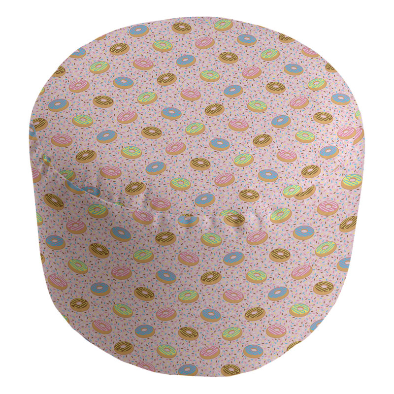 Repose-pieds Avicia, Rose brumeux / bleu / mauve