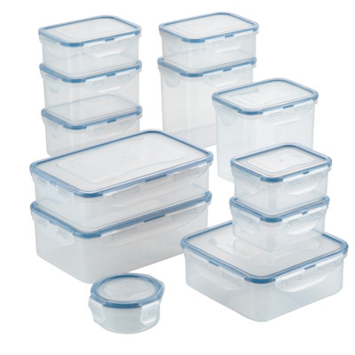 Food Storage - Set of 12 Containers and 12 Lids