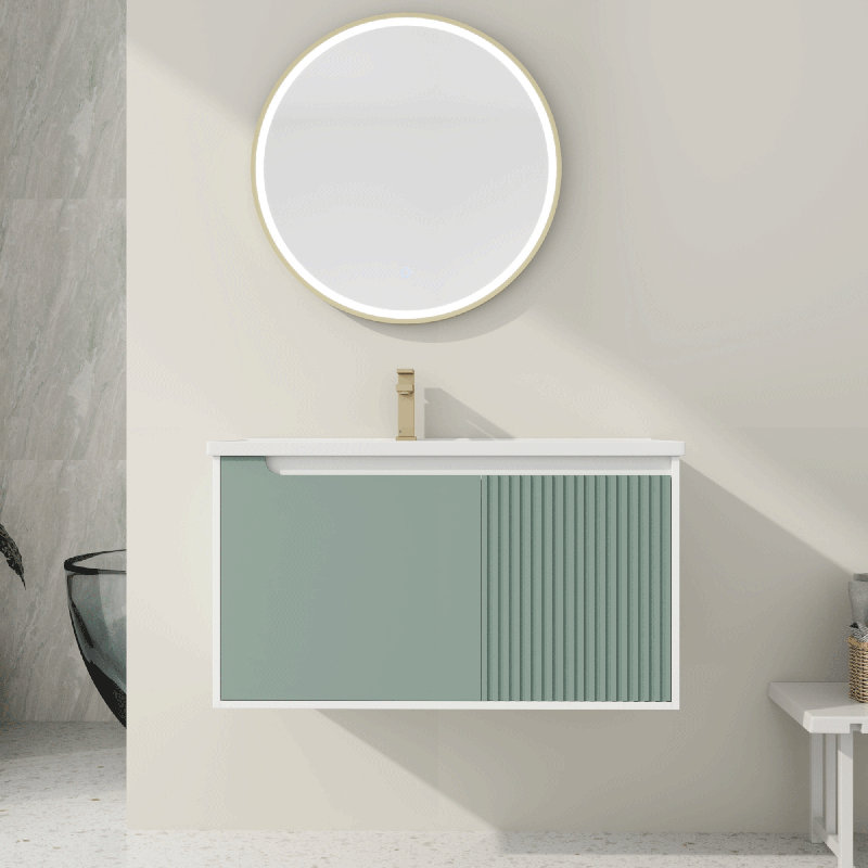Meuble-lavabo simple 35,6 po avec comptoir