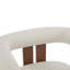 Fauteuil d'appoint rembourré en velours Faiella-331930764