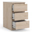 Parley 40.4cm W Plywood / Laminate Board Bedside Table