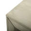Banc en bois Style pour salle à manger, 15 P, 18 H, grains naturels, assemblage inclus en chêne gris, 48 W, forme profilée, nécessaire