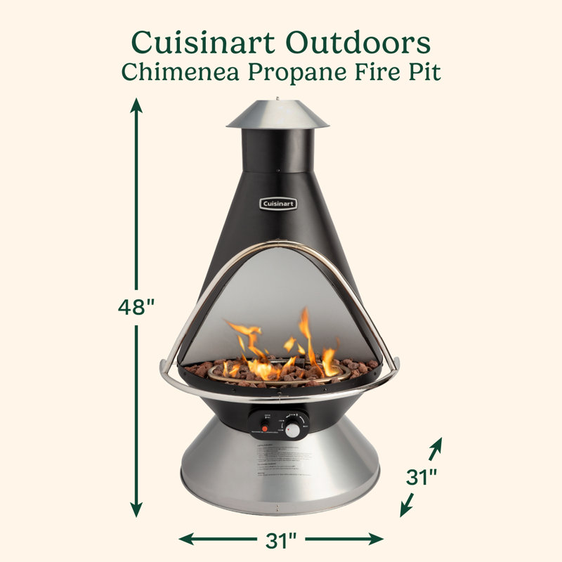 Cuisinart Chimenea Propane Fire Pit, COH-600