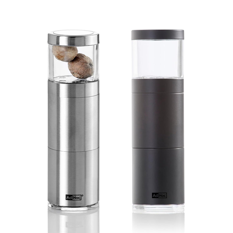 Stainless Steel Salt And Pepper Shaker Set