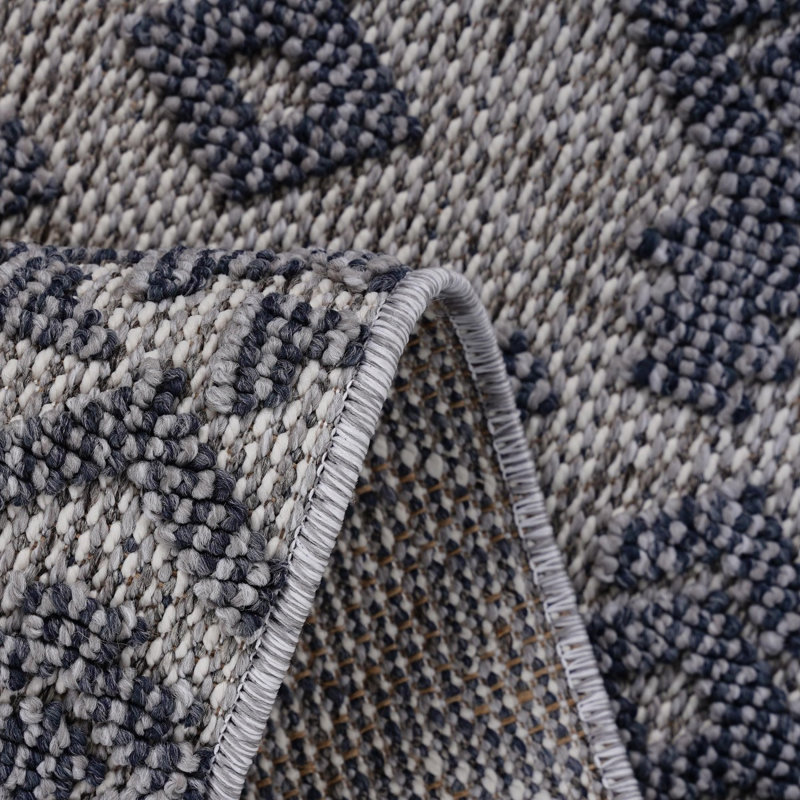 2X8 Area Rug Traditional Indoor-Outdoor