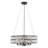 5 - Light Dimmable Modern Glam Crystal Drum Candle Style Chandelier-1432643192