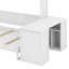 Grand lit escamotable avec bureau et tablettes-979261463