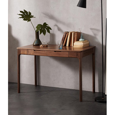 Bureau en noyer noir clair clair