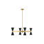 Lustre linéaire à 8 lumières Lancaster-88144513-88144517