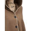 Couverture à capuchon Wooded River Solid Camel - 183 x 122 cm, châle chaud en laine à capuchon pour les soirées en montagne-368540736