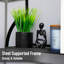 Organisateur de tablettes suspendues Mind Reader, étagère pour fournitures de bureau, plantes et décor, facile à installer