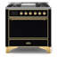 Majestic II 36" 3.5 cu.ft. Freestanding Dual Fuel with Griddle and Convection Oven-64707956-64707983