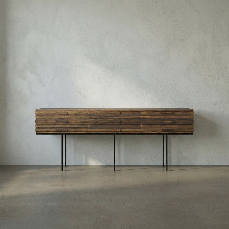 Zodiac 73'' W Solid Wood Sideboard