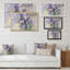 «Rose Hyacinth On Rainy Day», reproduction sur toile-1107147687-1107147695