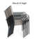 6 - Person Round Patio Dining Set With Stackable Chairs
