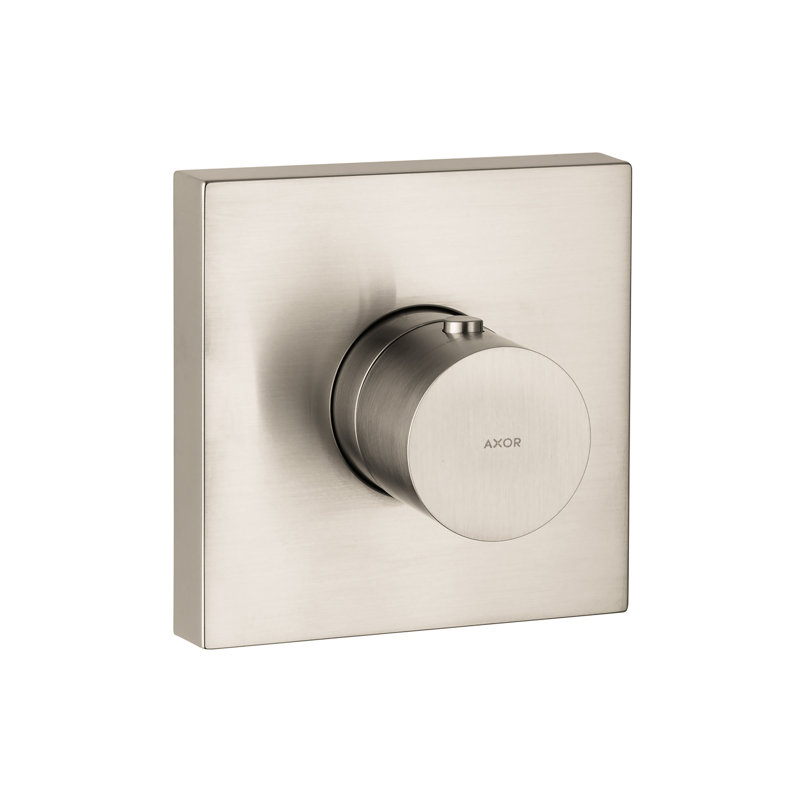 AXOR ShowerSolutions Thermostatic Trim 5" x 5", Brushed Nickel