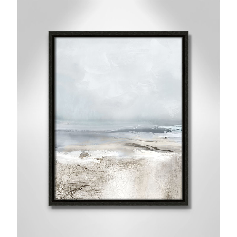 Coucher de soleil reflets - Reproduction de la version portrait par Luna Mavis, Espresso, H 15,5 po x l 12,5 po