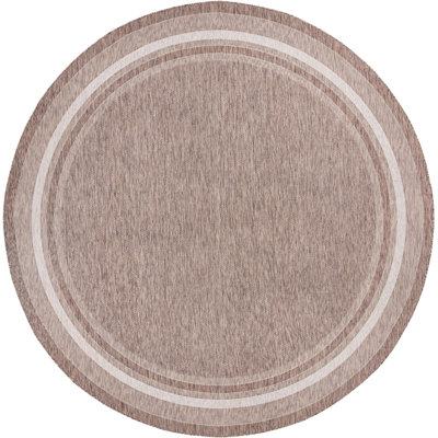 Tapis d'extérieur couleur café