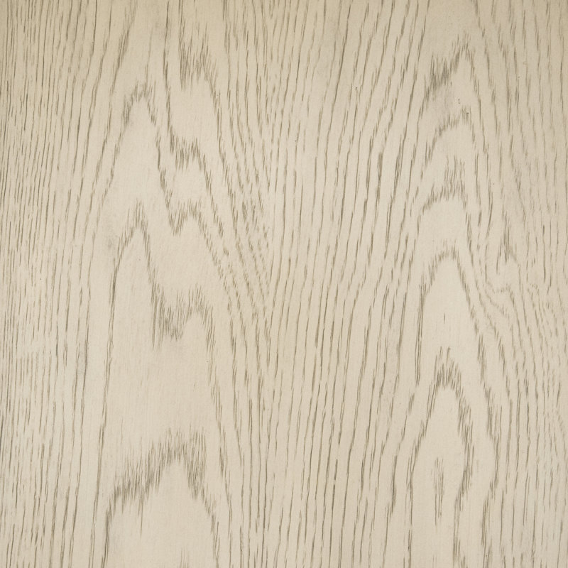 Table d'appoint Lindsay, Plateau blanc délavé / base noire