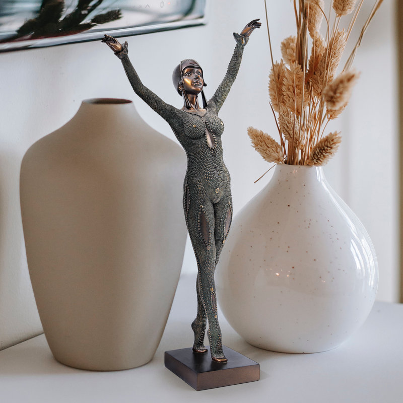 Goddess Dourga 1925 Art Deco Figurine