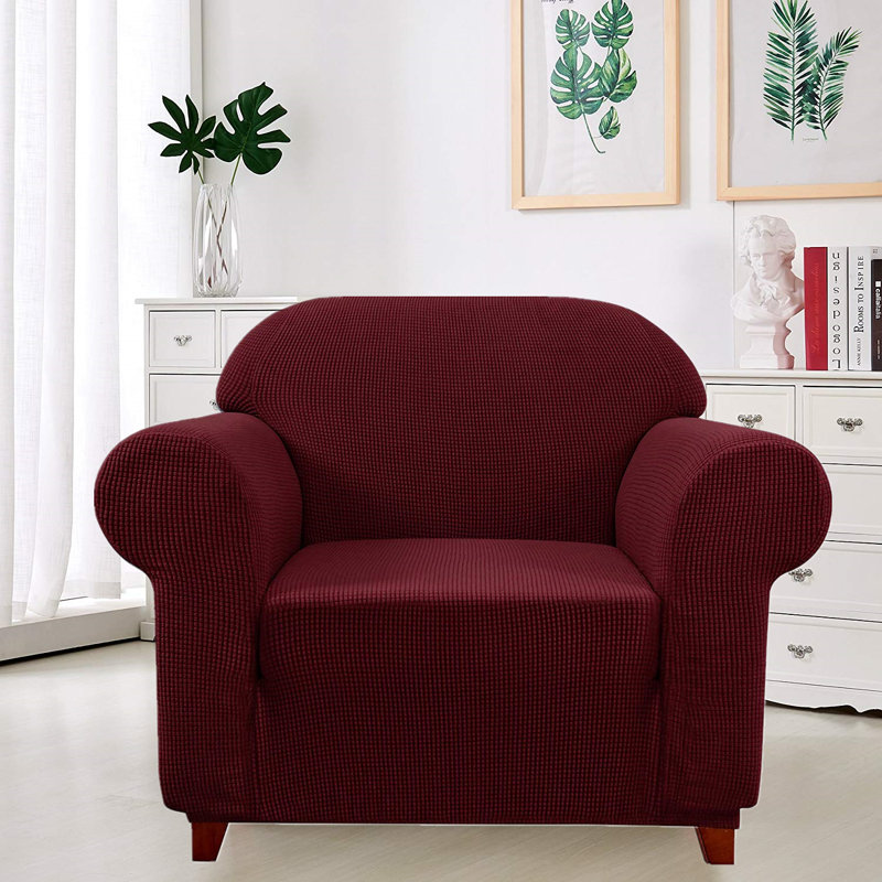 Housse pour fauteuil Elegant, Vin