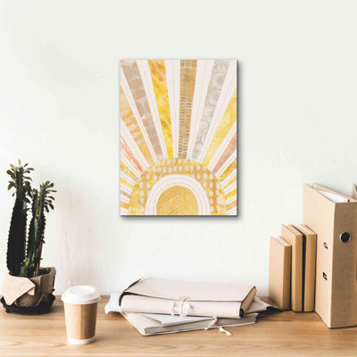 Impression sur toile Kaytor Boho Sunshine I par Courtney Prahl