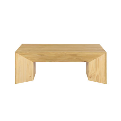 Table basse Harold en chêne naturel