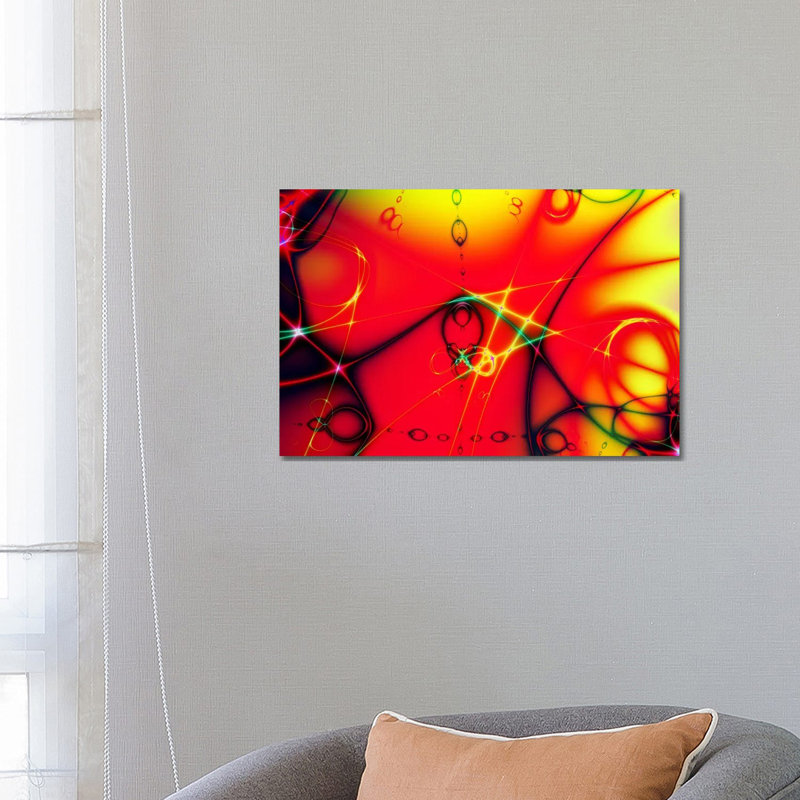 Fire Ball - Wrapped Canvas Print, 66.04 cm H x 45.72 cm W