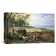 Global Gallery A Wooded Landscape With Travelers On Canvas by Jan ...