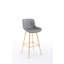 Ensemble de 2 tabourets de bar Amyris de 30 pouces avec repose-pieds chromé-59713551-50735125
