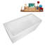 Baignoire autoportante 59 "avec drain interne Streamline-101697838