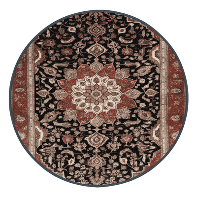 Tapis brun lavable à la machine