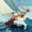 « free as a oiseau », reproduction d’art sur toile tendue-17687979