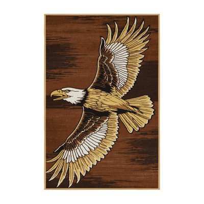 Washable Yellow billed Kite Birds Area Rug