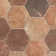 Vesuvius 8" Matte Hexagon Porcelain Floor and Wall Tile (9.84 sq. ft./case)