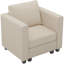Fauteuil en velours côtelé Vevey-367262854