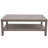 Aluminum End Table with Shelf