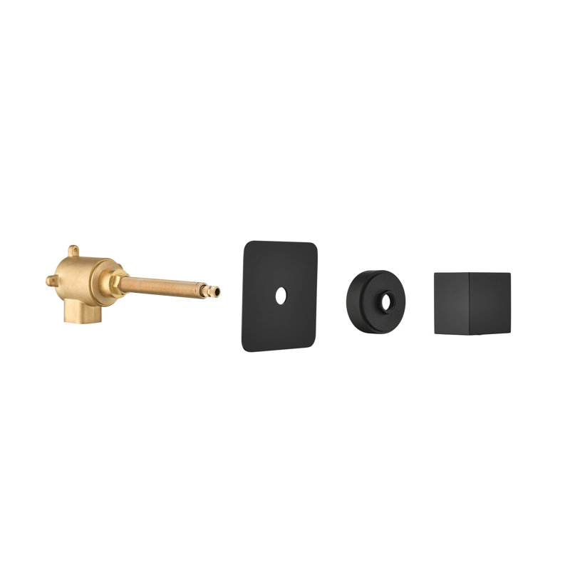 3/4" Shower Volume Control Valve - Extra High Flow, Adjustable Brass Handle, Build For Longevity Flow Construction