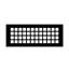 Reggio Register Square Aluminum Floor Grille without Mounting Holes-40045574-82575411