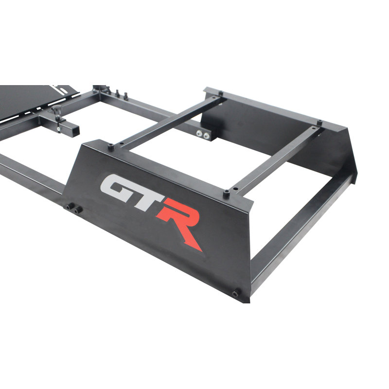 Fauteuil inclinable ergonomique en similicuir synthétique GTR, Noir