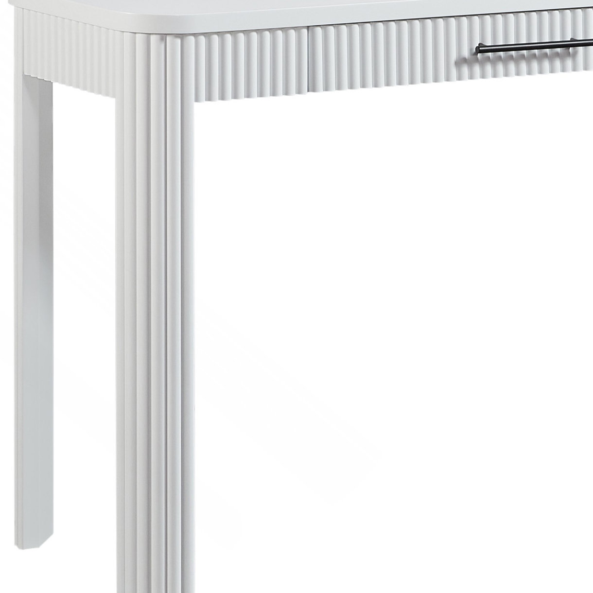 Lashon 48" Writing Desk, White