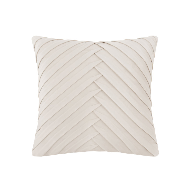 Audrey Pleated Velvet Throw Pillow