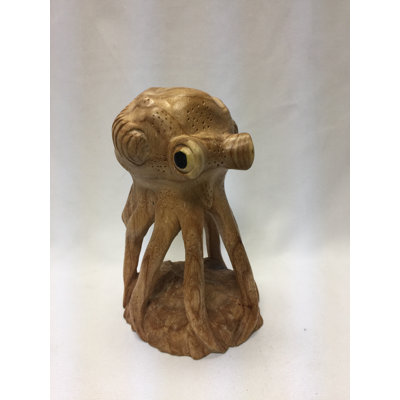 Octopus debout en bois Alyce