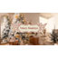  Ensemble de décorations d'arbre de Noël pour l'Halloween d'automne, 50ct 2,36 pouces noir et or incassable boules de Noël suspendues, décoration de fête de Noël-1704330417