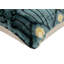 Coussin décoratif en velours géométrique