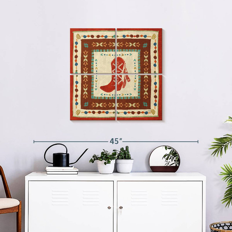 Lelar Southwest At Heart Tile II, H 26 po x l 26 po
