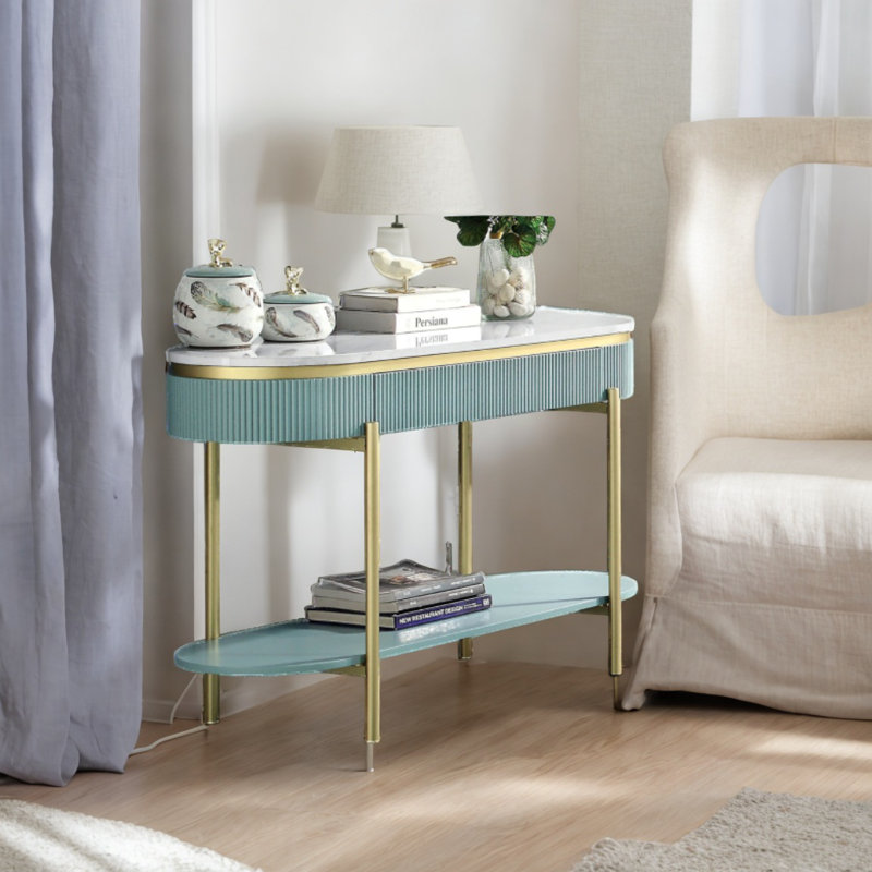 Console 48, Bleu sarcelle