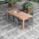 Anautica 8 - Person Patio Dining Set with Rectangular Table