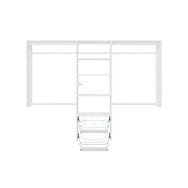 Système de grille pour vestibule, Blanc
