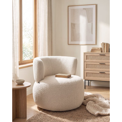 Chalino Upholstered Chenille Armchair